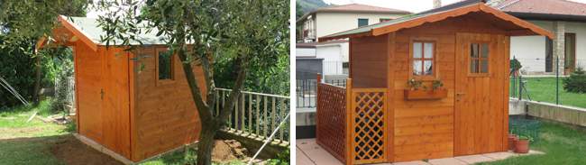 Strutture da giardino in legno - casette Strutture da giardino in legno - casette