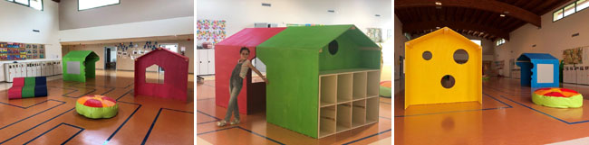 Casette montessoriane per scuola materna Casette montessoriane per scuola materna