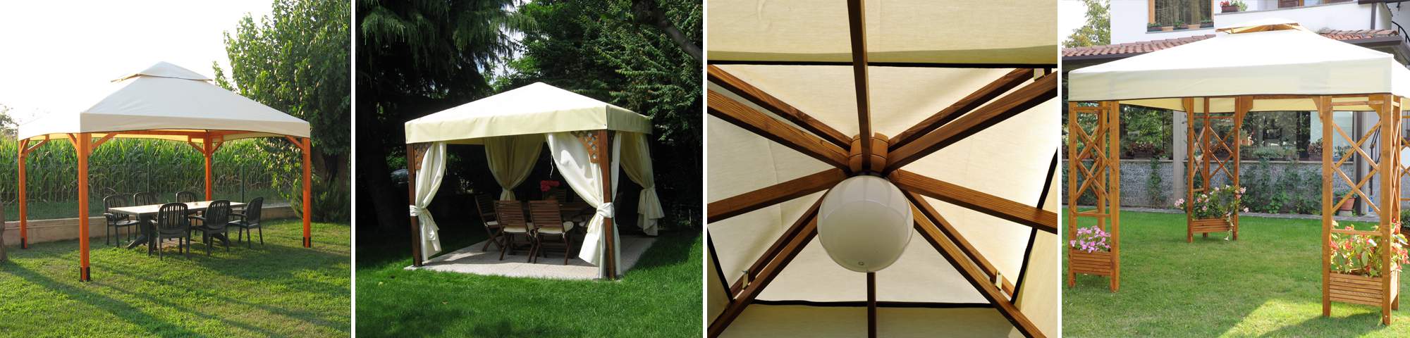 Gazebo in legno
