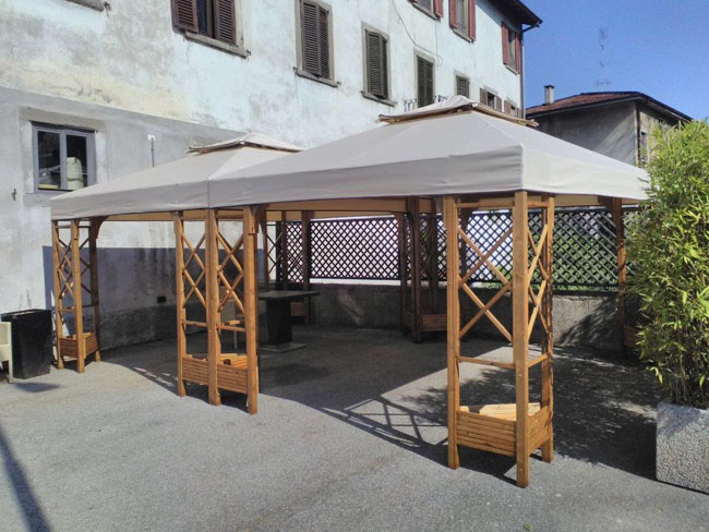 Gazebo in legno Marika Gazebo in legno Marika
