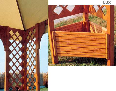 Gazebo Lux - particolari Gazebo Lux - particolari
